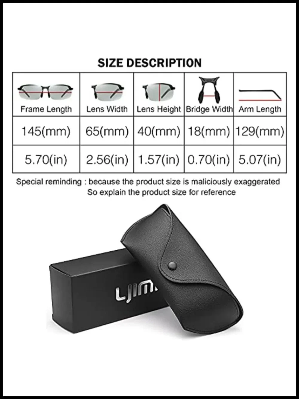 Polarized Photochromic Driving Sunglasses with UV Protection